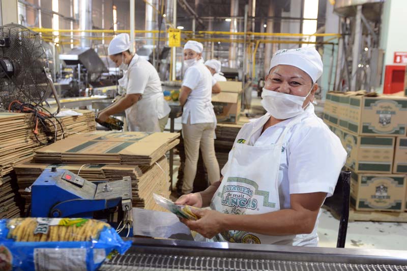 Tostaditas de Maíz Blancas